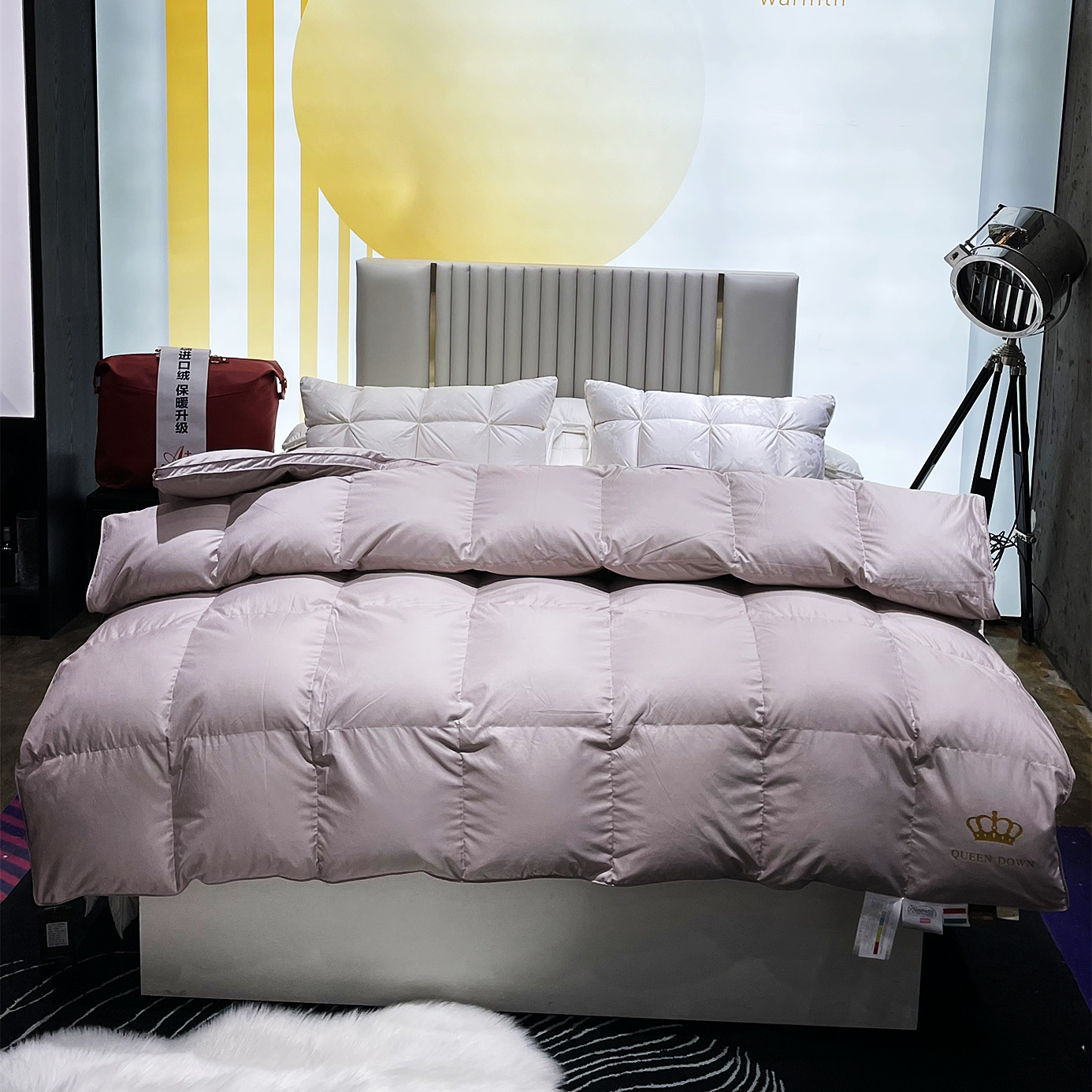 HOTELQUILT Hungarian white goose down quilt five -star hotel is four…