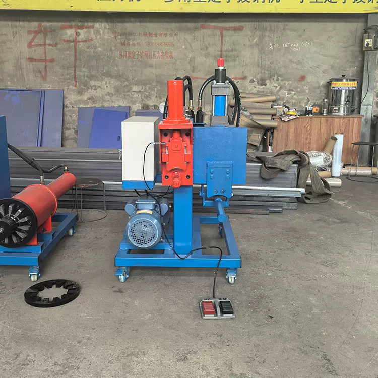 电机拆解设备小型定子拔铜机顶杆拆解设备废旧电机定子铜线圈拆解