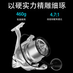 迪瓦/DIWA白骨骑士801沙滩钓轮远投轮海岸钓渔轮35线杯通用弗雷根