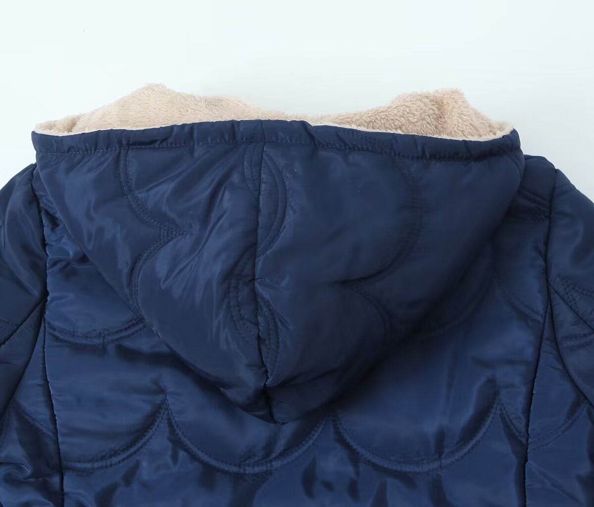 Women's Winter Coat Hooded Velvet Lined Thick Warm Casual Jacket_voghion.com