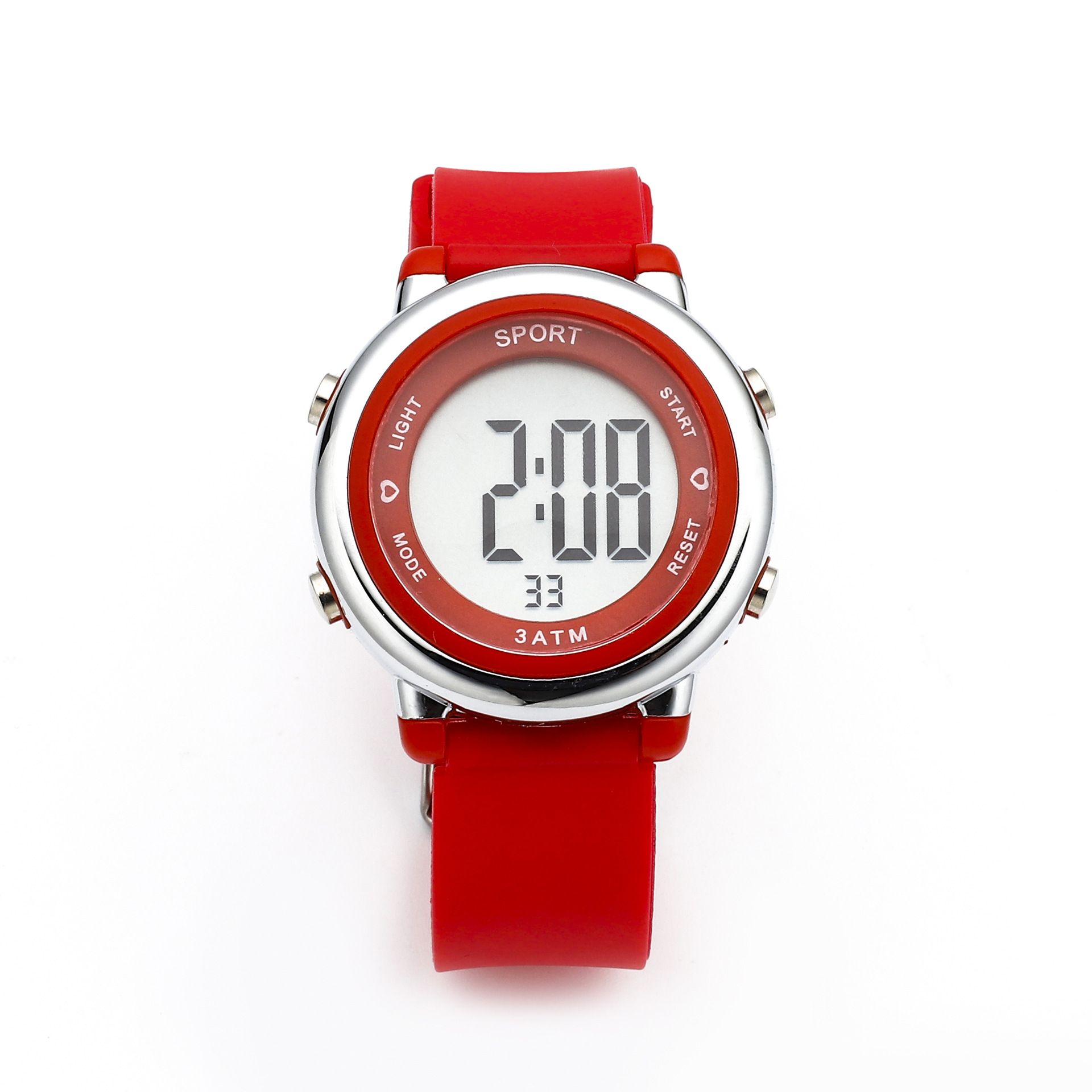 Color caramelo de los niños del estudiante reloj electrónico suministro transfronterizo de creativo de alto valor dial redondo niños relojes electrónicos al por mayor