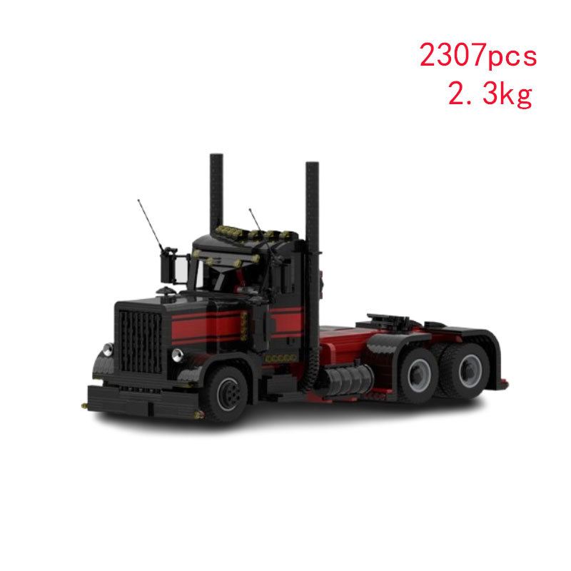 Grenzüberschreitender Verkaufsschlager, sofort lieferbar: MOC-32567 Kleinteil-Bausteinspielzeug, Schwerlast-LKW-Bausatz zum Selberbauen_voghion.com
