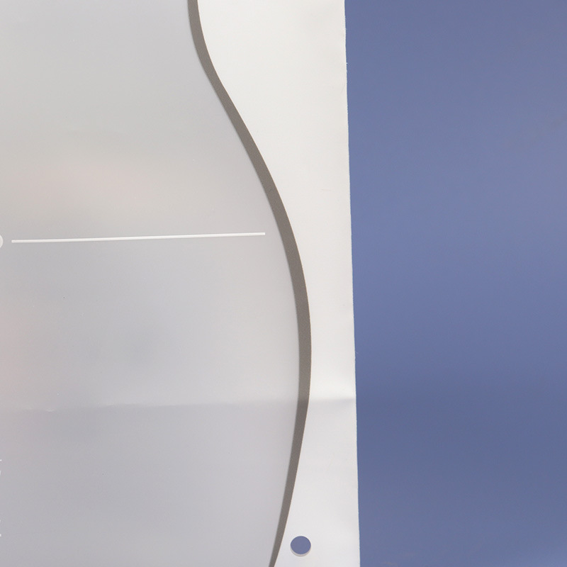 Bolsas zip CPE esmeriladas para ropa — bolsa plástica con cierre, impresión blanca, ideal para ropa interior y camisetas, venta de fábrica