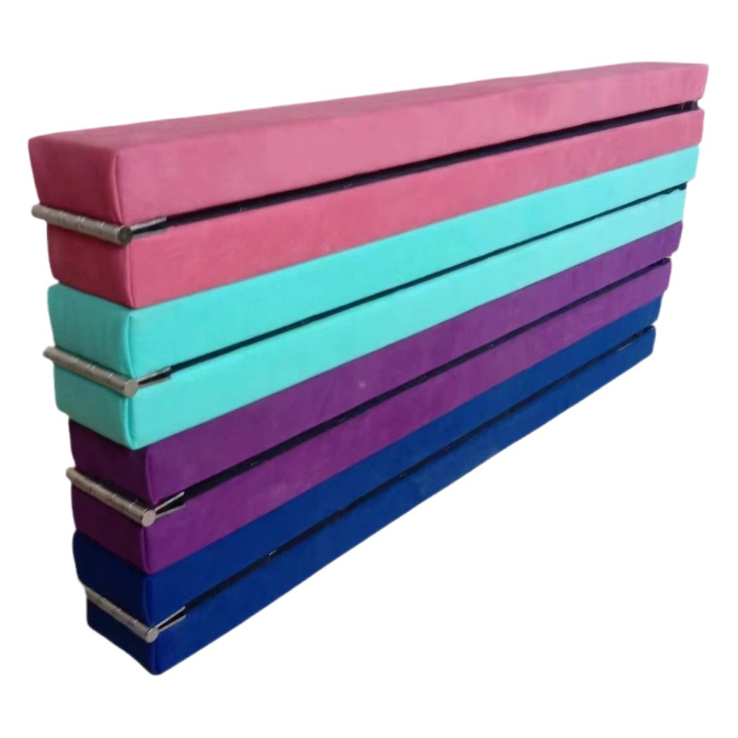 Manufacturer Supplies Amazon Children's Folding Balance Beam Gymnastics Training Equipment Kindergarten Training Test Balance Bridge