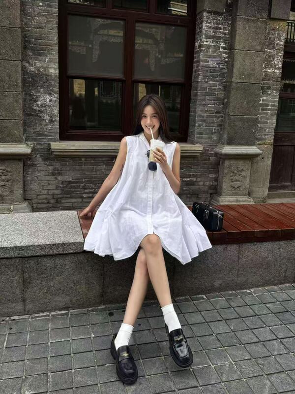 【真皮 矮子乐】5cm跟高miu系张元英同款乐福鞋|undefined