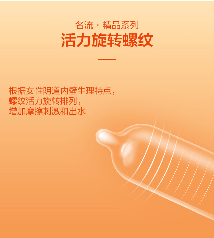 Celebrity Vitality Ribbed Condoms 10-Pack, Ultra-Thin Medium Latex, Three-Dimensional Ribbed — detail image 13