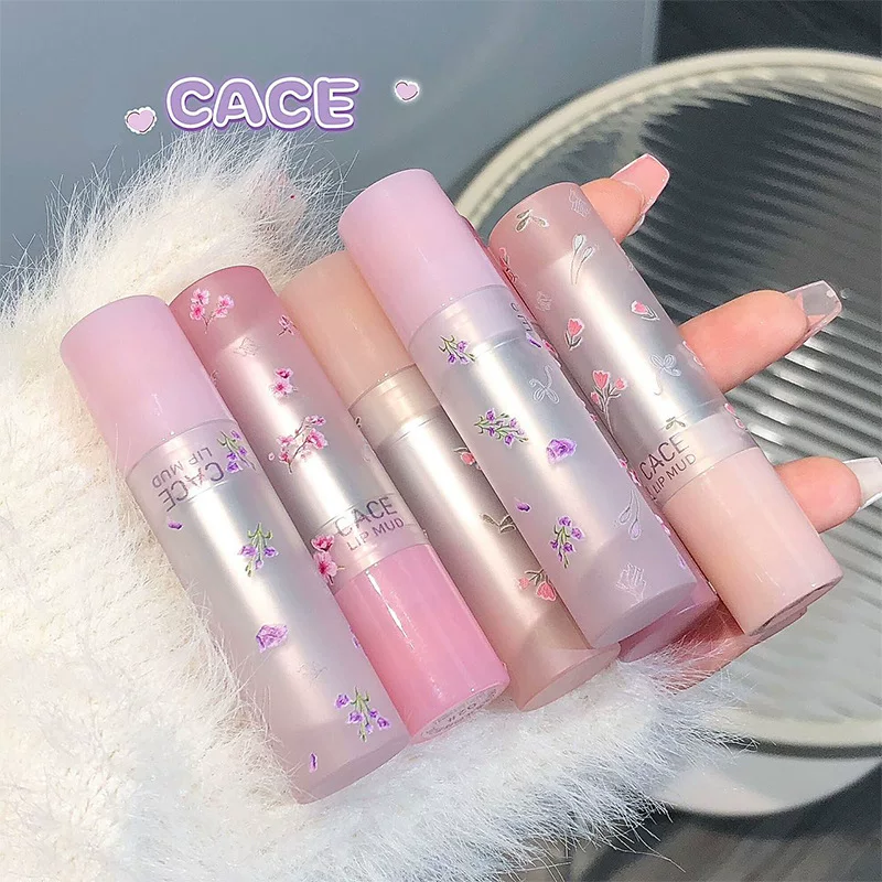 Lipstick, matte lip balm, lip gloss, translucent shading
