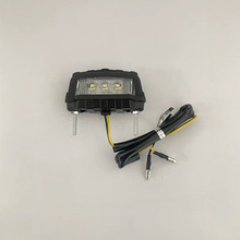 摩托车配件跑车越野车改装通用LED牌照小尾灯牌照灯警示尾灯