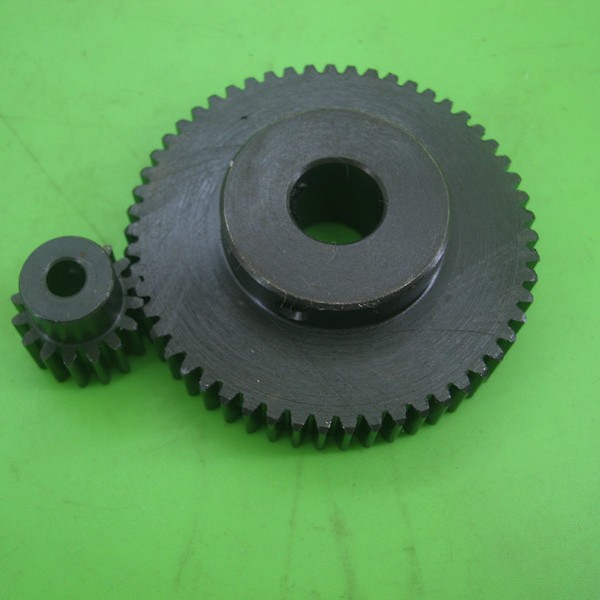 标准件齿轮M1模55齿直齿轮精度高 同心度好噪音小 耐用耐磨