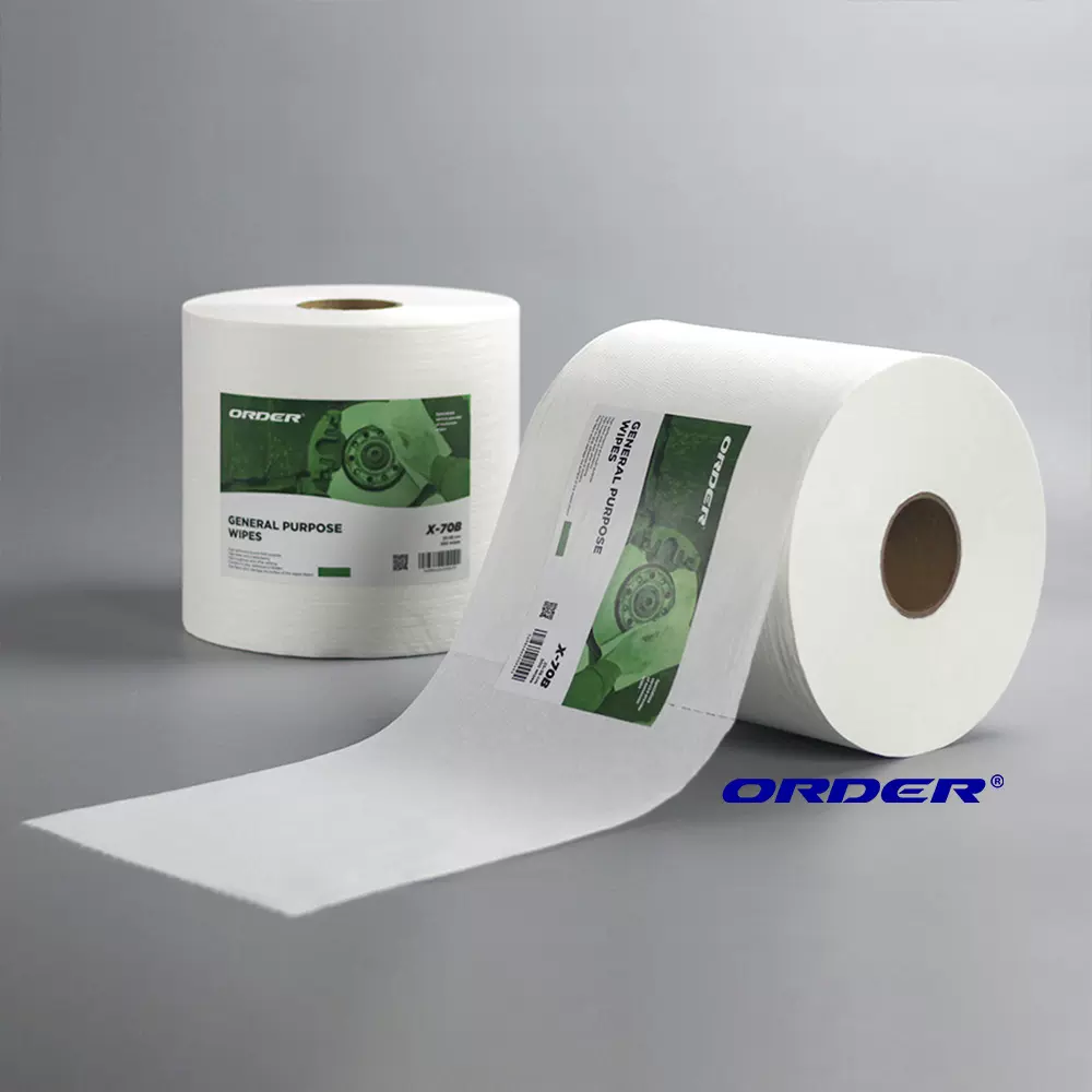 苏州白色大卷纸吸油吸水工业无尘纸工业擦拭纸擦拭布无尘机擦布