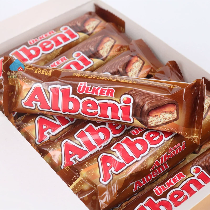 ULKER Youke бренд Albeni молоко шоколадное сэндвич печенье 40g Казахстан импортные закуски с бесплатной доставкой