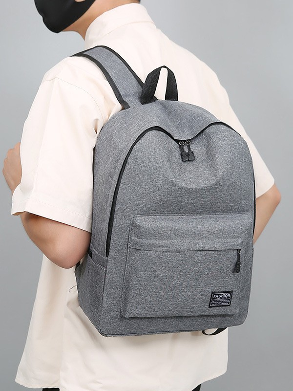 Mochila de tela Oxford simple casual de gran capacidad transfronteriza, mochila de estilo coreano, bolsa de computadora de viaje para estudiantes de secundaria image 1