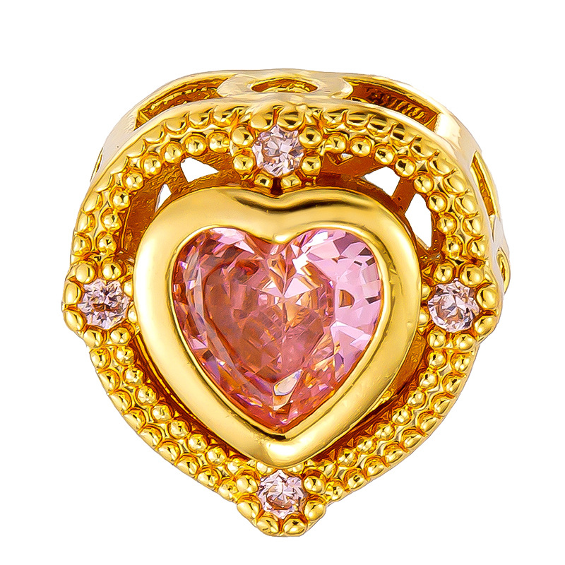 Antiguo método oro goteando aceite azul quemado colgante cuentas Dios de la riqueza atrapador de sueños flor cuentas de tambor accesorios de bricolaje joyería de transferencia