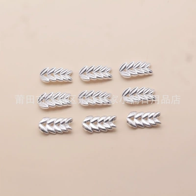 Zərgərlik ara hissələri Double-Row Wheat Ear Spacer Beads DIY
