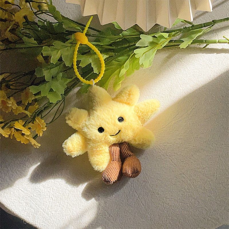 楽しくてかわいいサンバッグペンダント結婚式のスローダールぬいぐるみペンダントキーホルダー誕生日ギフト人形|undefined