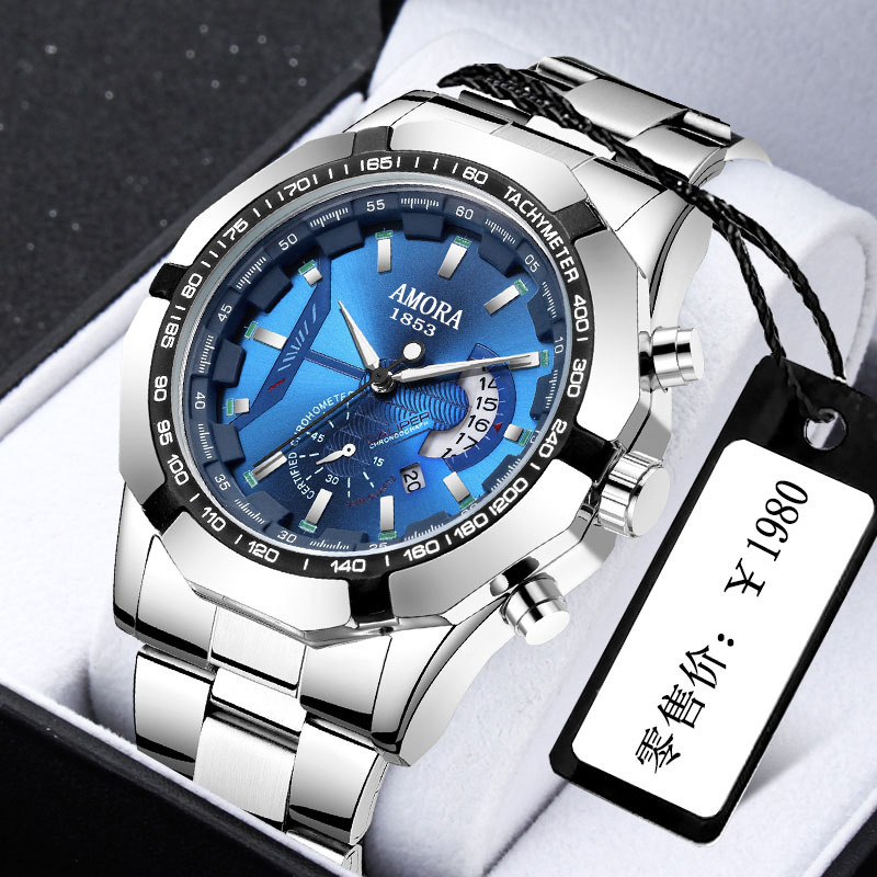 Suitable for Original Special Domineering Large Dial Luminous Calendar Men's Fully Automatic Sports Men's Watch Wholesale Dropshipping Suitable for Original Special Domineering Large Dial Luminous Calendar Men's Fully Automatic Sports Men's Watch Wholesale Dropshipping