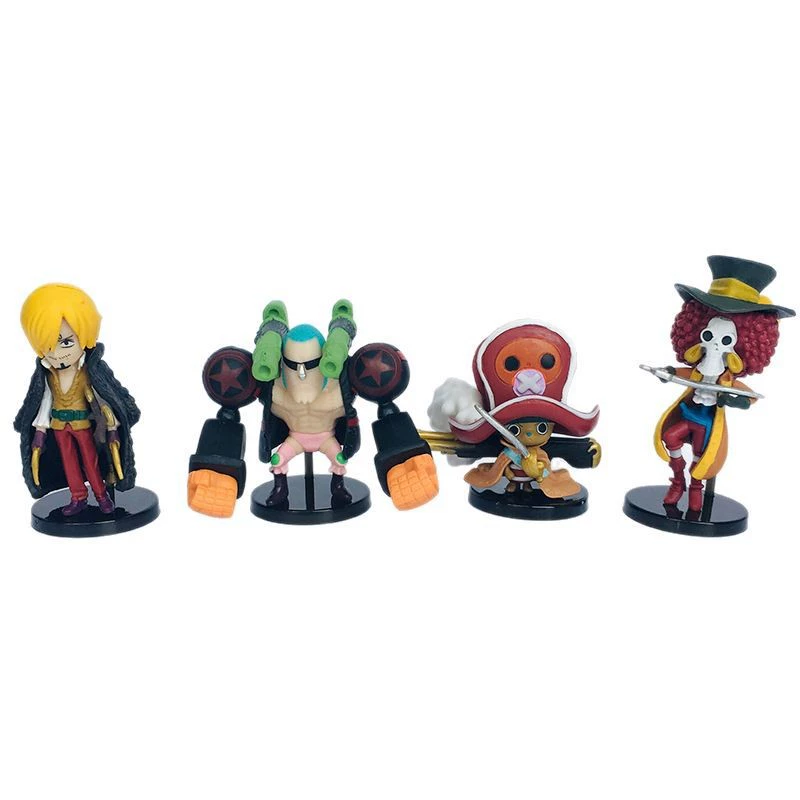 67th generation One Piece 9 red car decoration hand model animation baking cake decoration gift doll