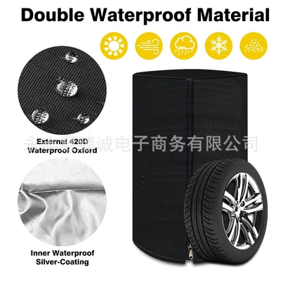 Amazon fully enclosed tire cover – Spare wheel cover
