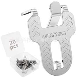 跨境吊架干墙三爪钩图片用挂钩墙壁相框挂钩无损伤房间办公室装饰