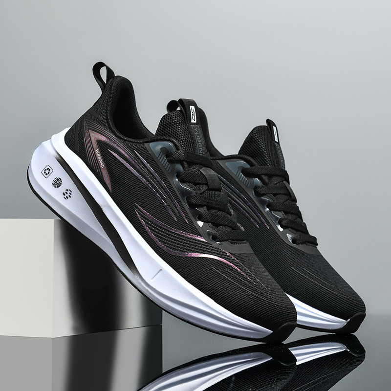 Zapatos de hombre 2024 nuevos zapatos de malla de otoño transpirables juveniles de carreras casuales de moda papá zapatos