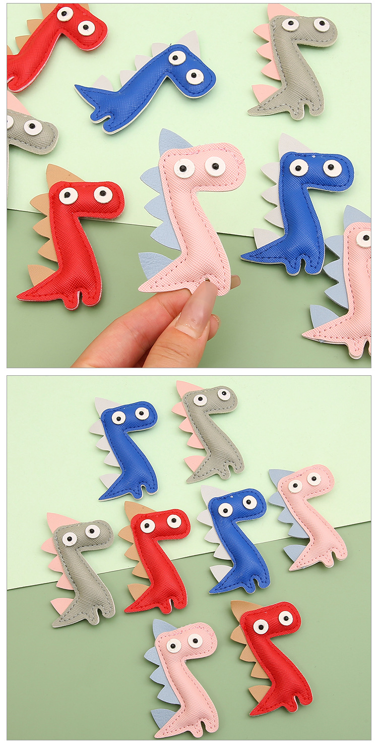 1 Piece Simple Style Dinosaur Pu Leather Jewelry Accessories display picture 2