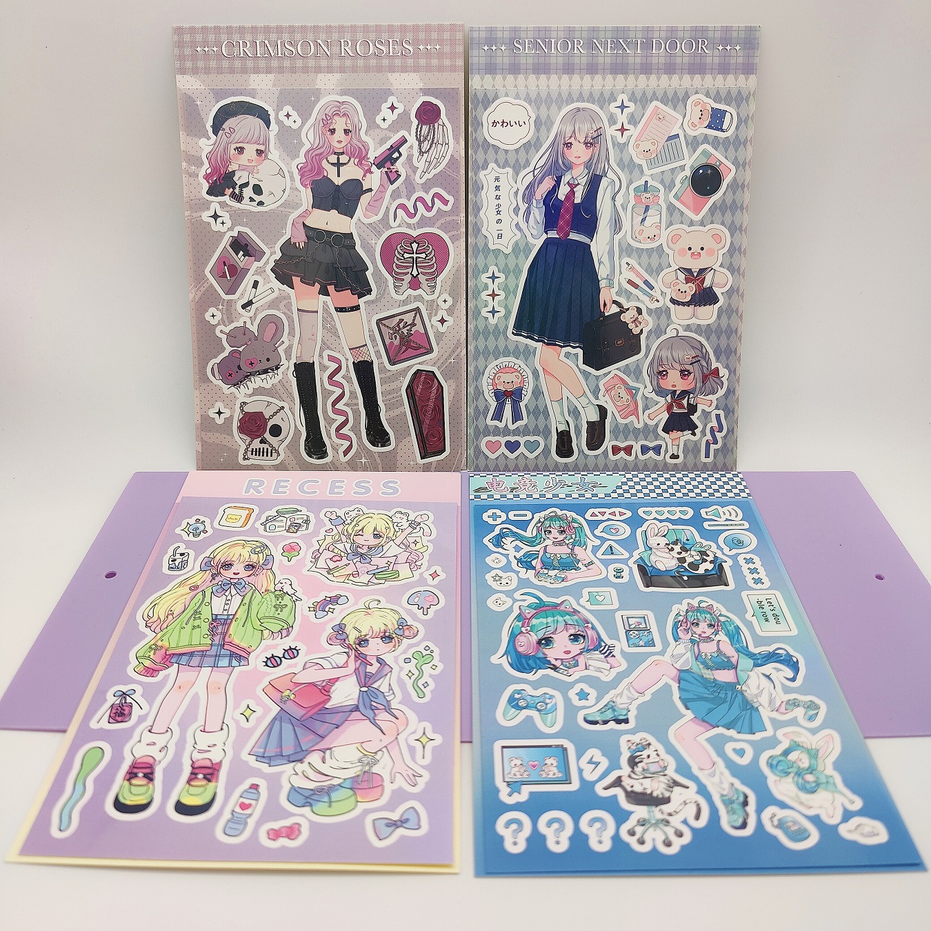 13g Weight 1 Piece Quantity Class, Learning, School Occasion Special Adhesive Sticker Material Cartoon Pattern Cute Style Original Korean Style Hand Account Cartoon Goo Card Stickers Wholesale Ins Cartoon Characters Cute Laser Goo Card Small Stickers 1
