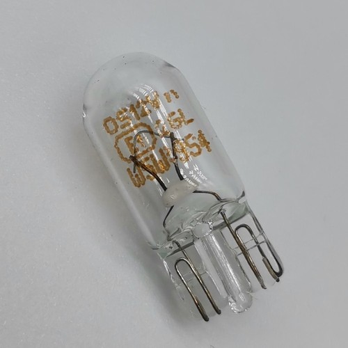 OSRAM OSRAM T10 12V 5W W5W 2825 small plug-in wide license plate driving light bulb