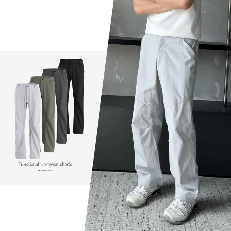 【Csmy】Zhiyi-"Clarkia" Outdoor Summer Lightweight Jacket Pants Loose Straight Pants Casual Pants for Men