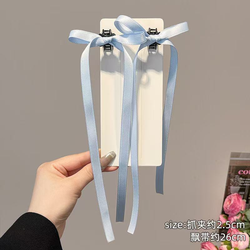 Dulce chica techo ~ Cinta dulce, lazo, cinta, horquilla, cabello trenzado, pinza de pico de pato, accesorios para el cabello, horquilla, puesto de un yuan