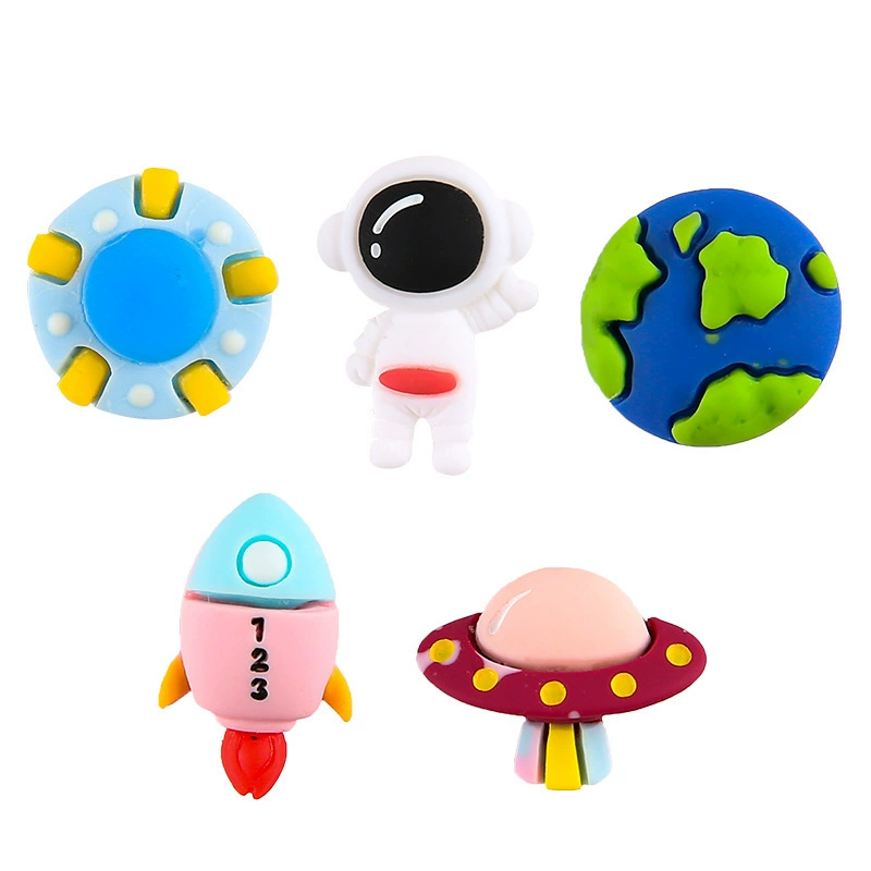Creative aerospace astronaut, board, layout, decorations, 5 pieces
