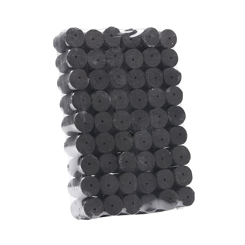 Smokeless Carbonized Moxa Cones Ai Zhu for Moxibustion 1.8x2.7cm Home Use in use