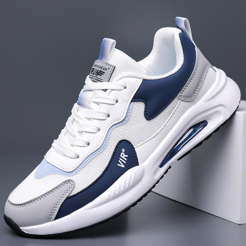 Summer Men's Breathable Thick-Soled Non-Slip Mesh Shoes Jordan Fashion Versatile Sports Shoes Outdoor Casual Running Shoes Trendy