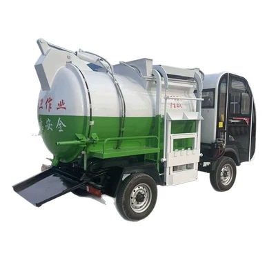 waste collection vehicle, Elektrik zibil maşınları