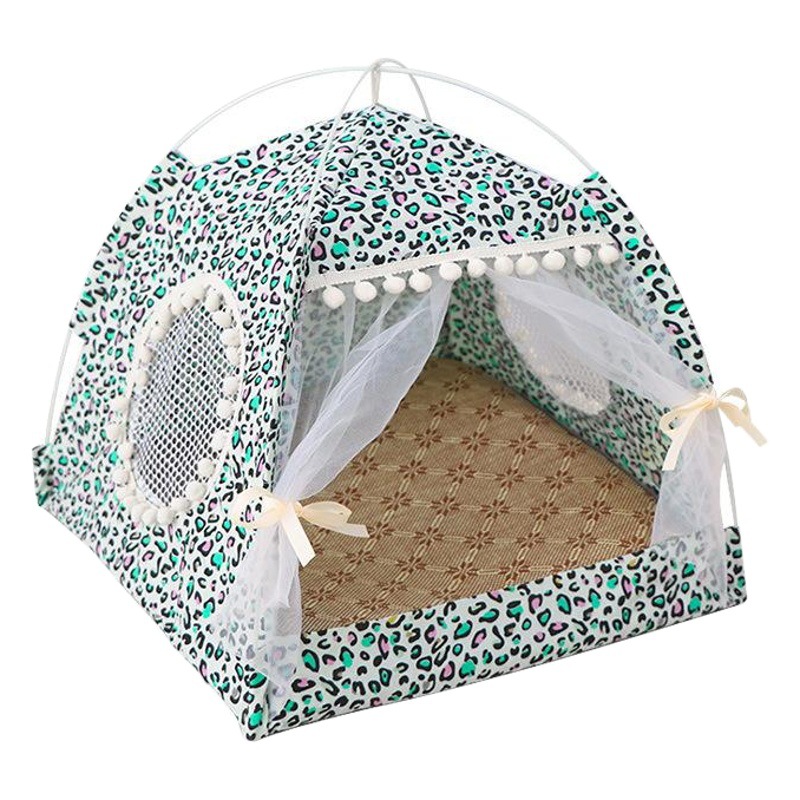 Internet tienda de la celebridad nido gato nido perro casa cuatro estaciones Universal nido de mascotas perro pequeño cama de peluche suministros para mascotas verano perrera