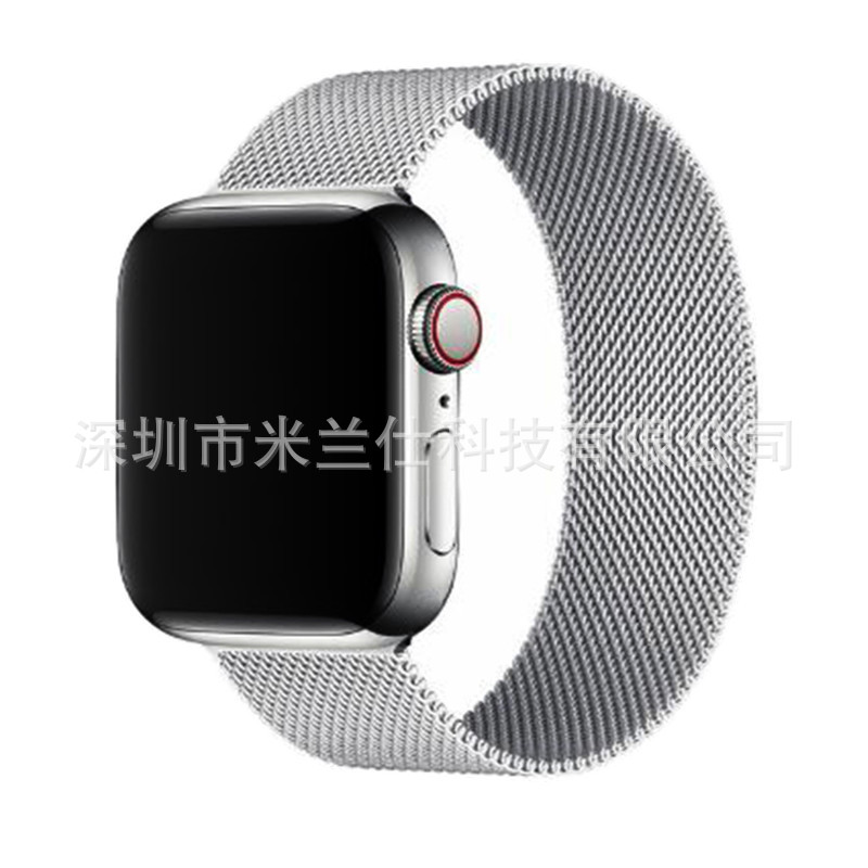 适用苹果手表applewatch米兰尼斯iwatch4567金属SE六七代表带厂家