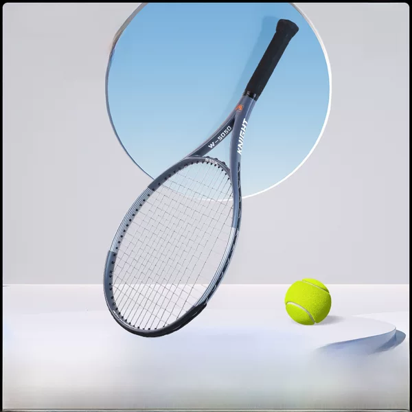 Witess Mesh Organ Full Carbon Tennis Racket Single Beginner Tennis College Student Double with String Rebound Set