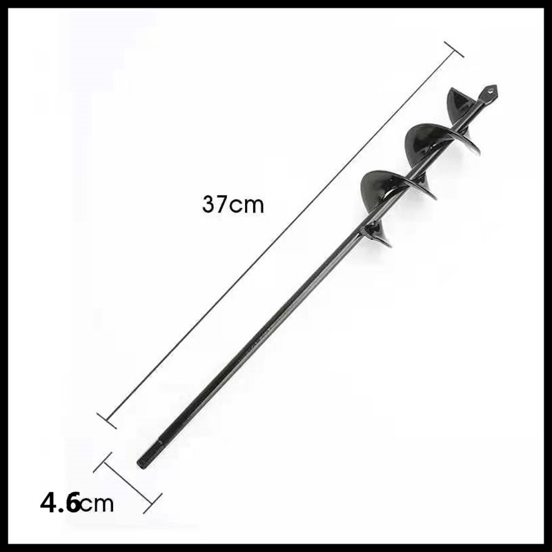 taladro de mano taladro eléctrico recargable tipo taladro eléctrico para excavación de pozo de plantación de hortalizas taladro de torsión de planta de varilla corta taladro de trasplante de suelo