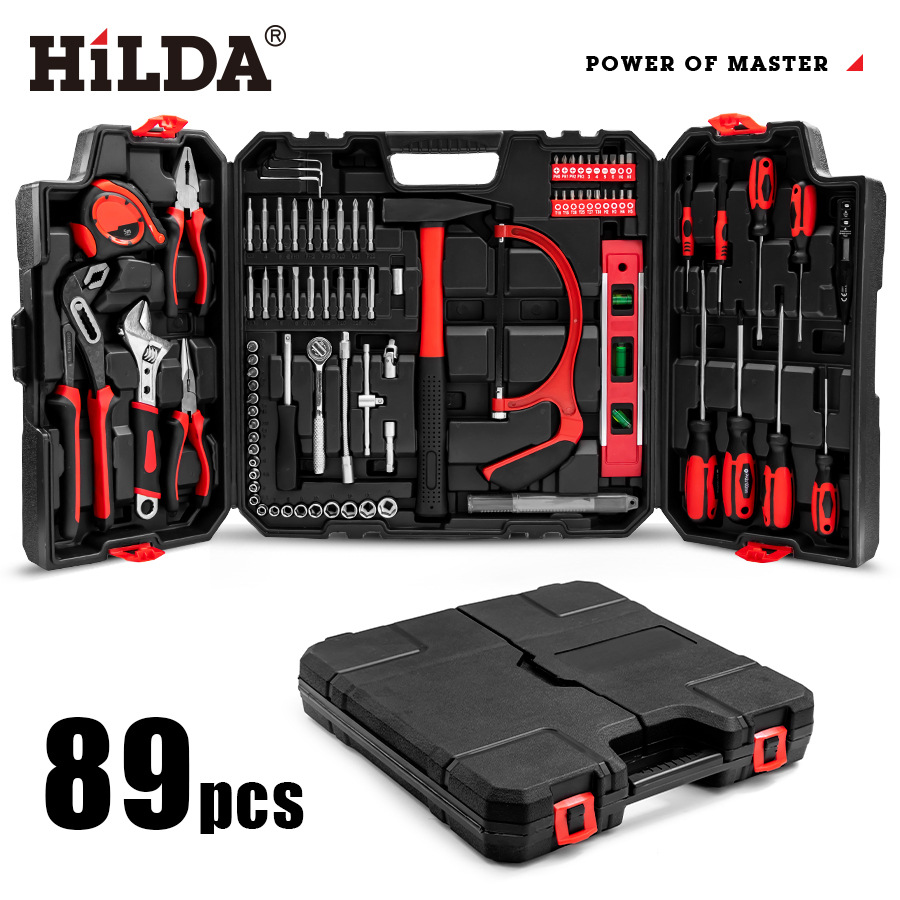 HiLDA herramienta de mano del hogar destornillador Reparación de electrodomésticos 83-piece set Amazon transfronteriza Venta caliente