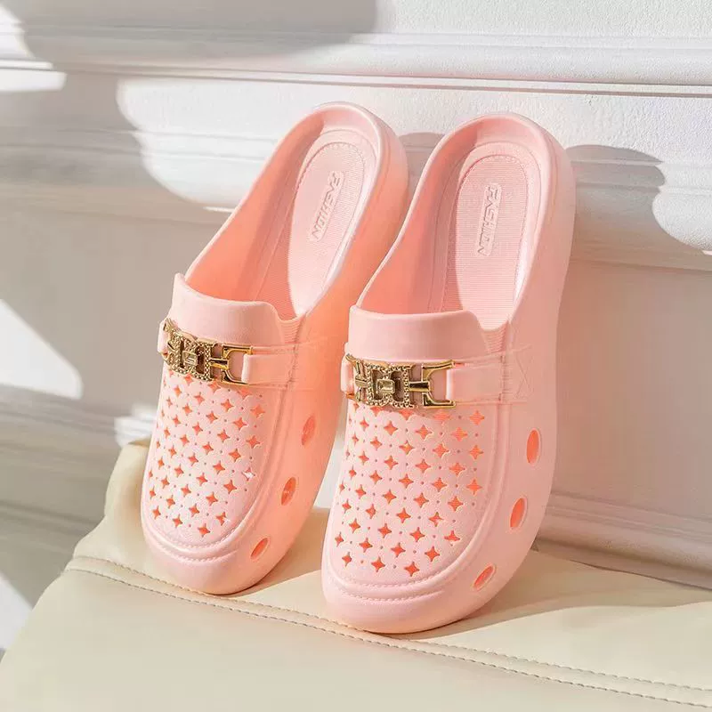 Summer non-slip slippers for bath, for beloved