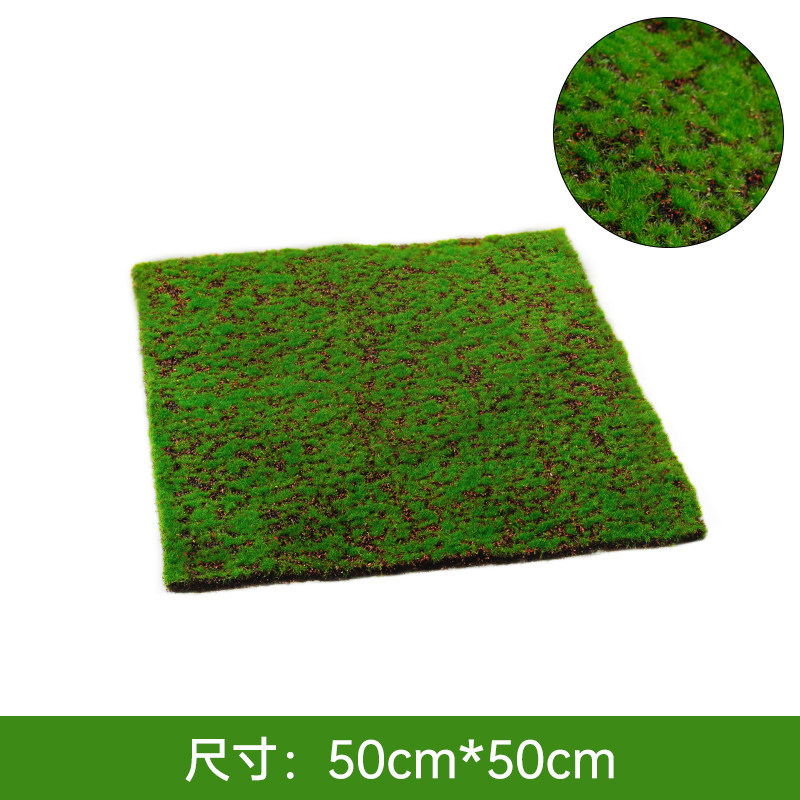 Red bottom turf [50cm*50cm]
