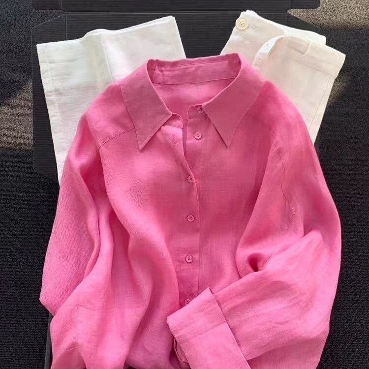 Super Stylish Purple Unique and Beautiful Shirt for Women, Lightweight New Style with a Relaxed Silhouette and Elegant Feel, Sun Protection Top