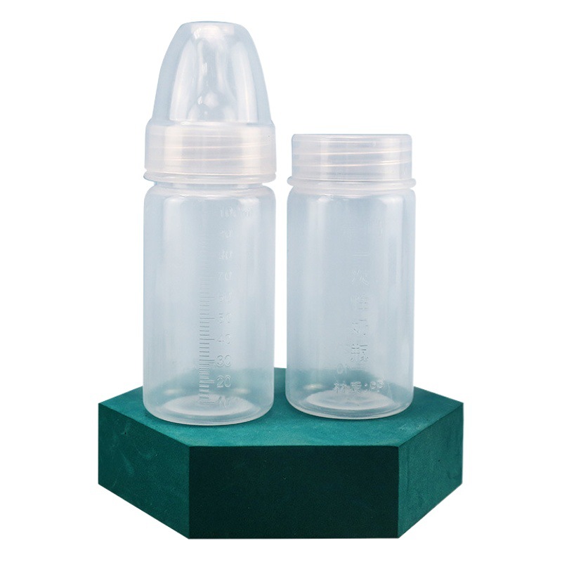 Disposable feeding bottle star anise feeding bottle infant feeding bottle newborn premature baby PP feeding bottle silicone nipple wholesale