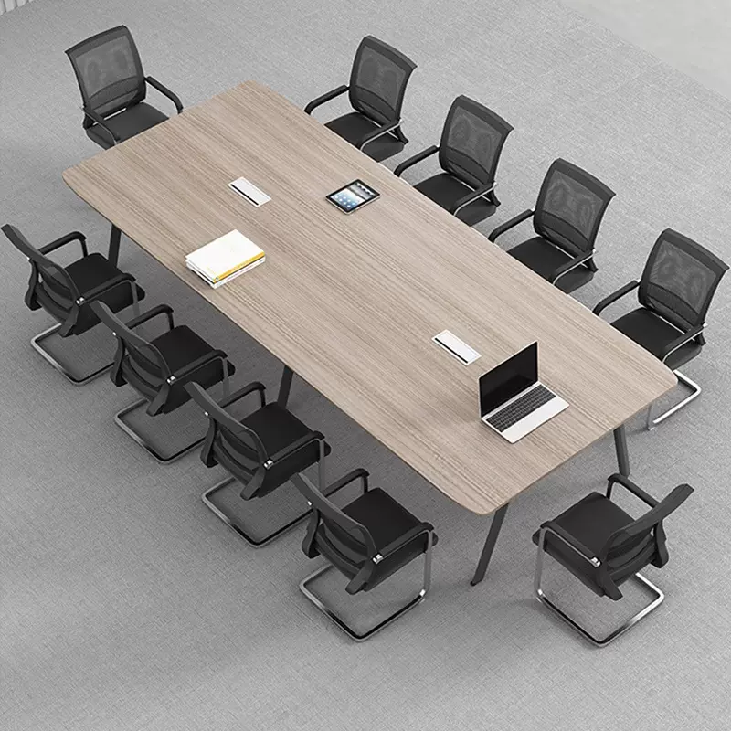 会议桌长桌大小型办公室家具洽谈桌培训桌办公桌椅组合多人办公桌