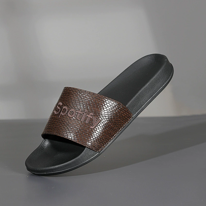 Мужские домашние высококачественные тапочки без шнуровки, легкие тапочки без шнуровки, трансграничные 46, мужские тапочки большого размера