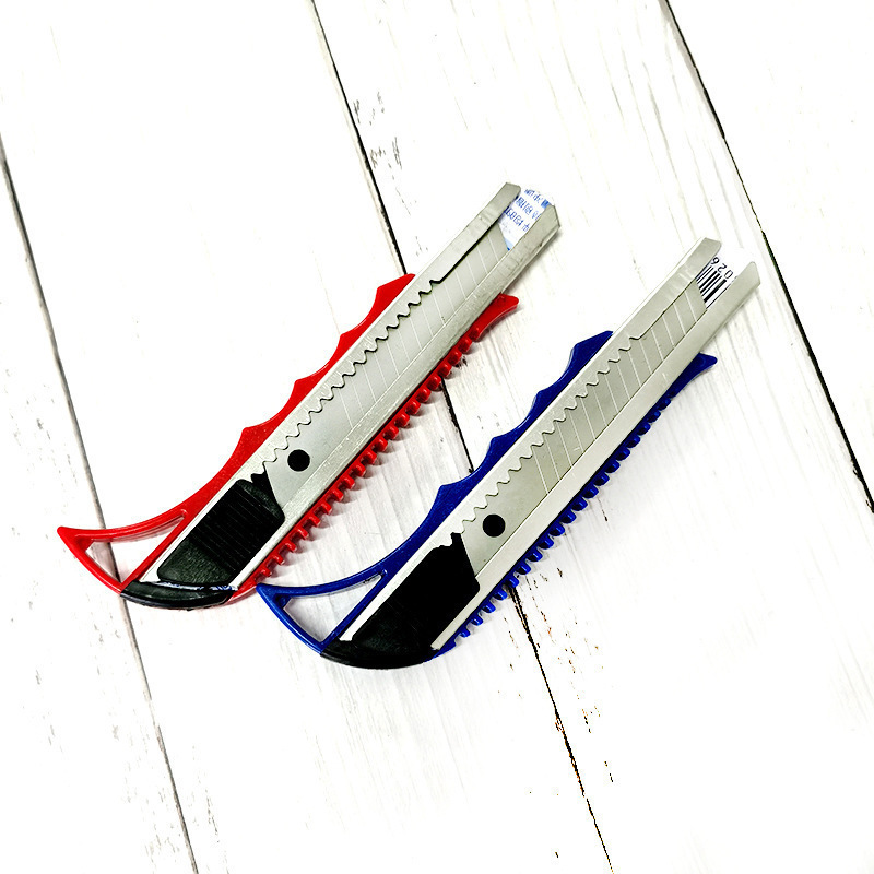 Arte cuchillo grande papel pintado cuchillo metal espesado película papel pintado cuchillo hecho a mano papel corte herramienta cuchillo partido expreso