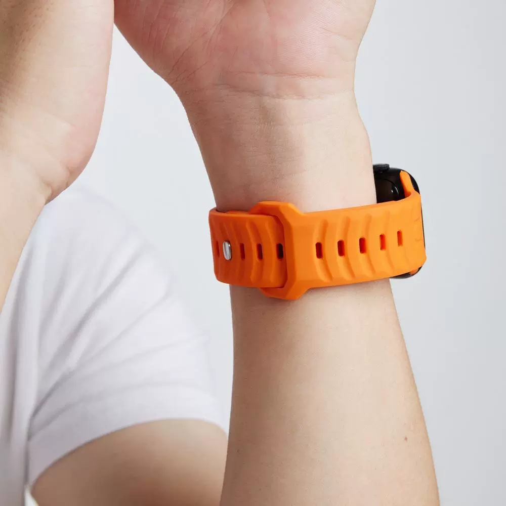 Подходит для ремешка iWatch8 S9 Apple Watch Applewatch9 поколения SE7632SE силиконовый механизм 45 мм