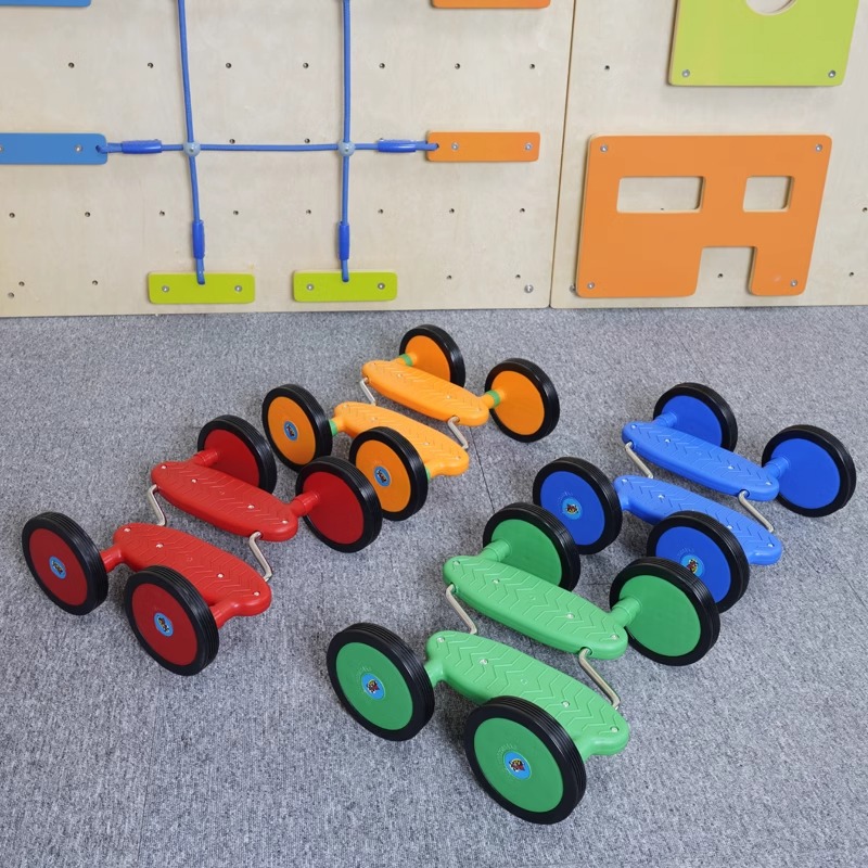 Bicicuna equilibrada sin apoyabrazos, pisoteo de pies, equipo de entrenamiento físico en interiores y exteriores para niños, material didáctico de pedal de juguete