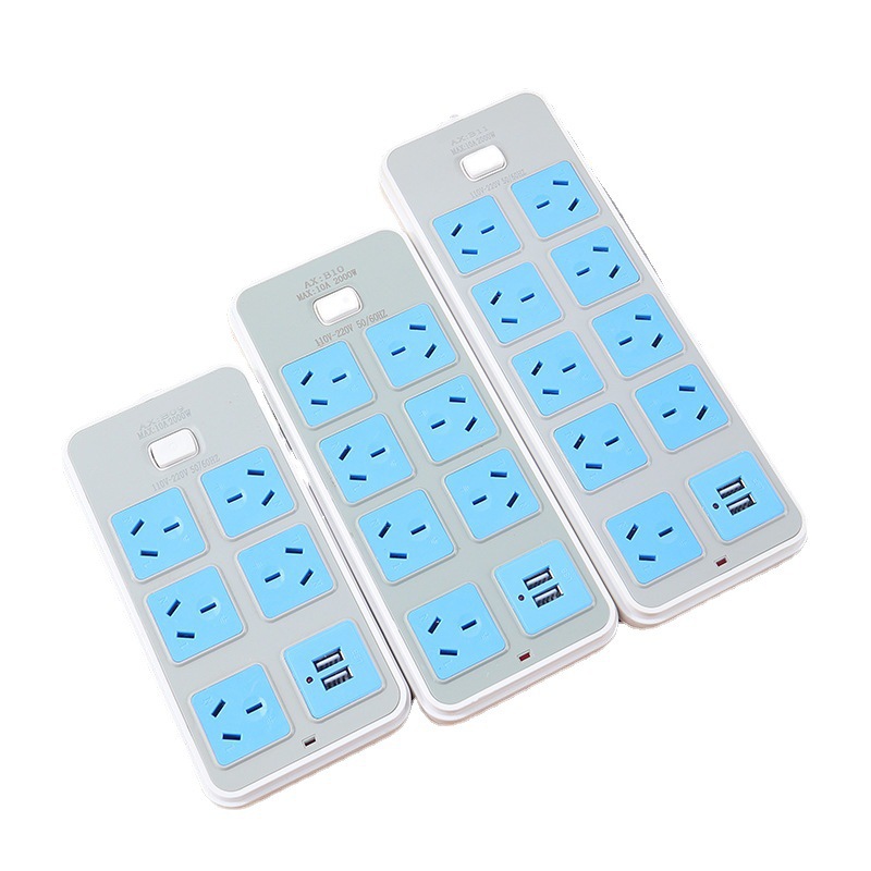 Exportación de redes de comercio electrónico transfronterizo venta al por mayor en línea USB recargable enchufe australiano enchufe placa de conexión