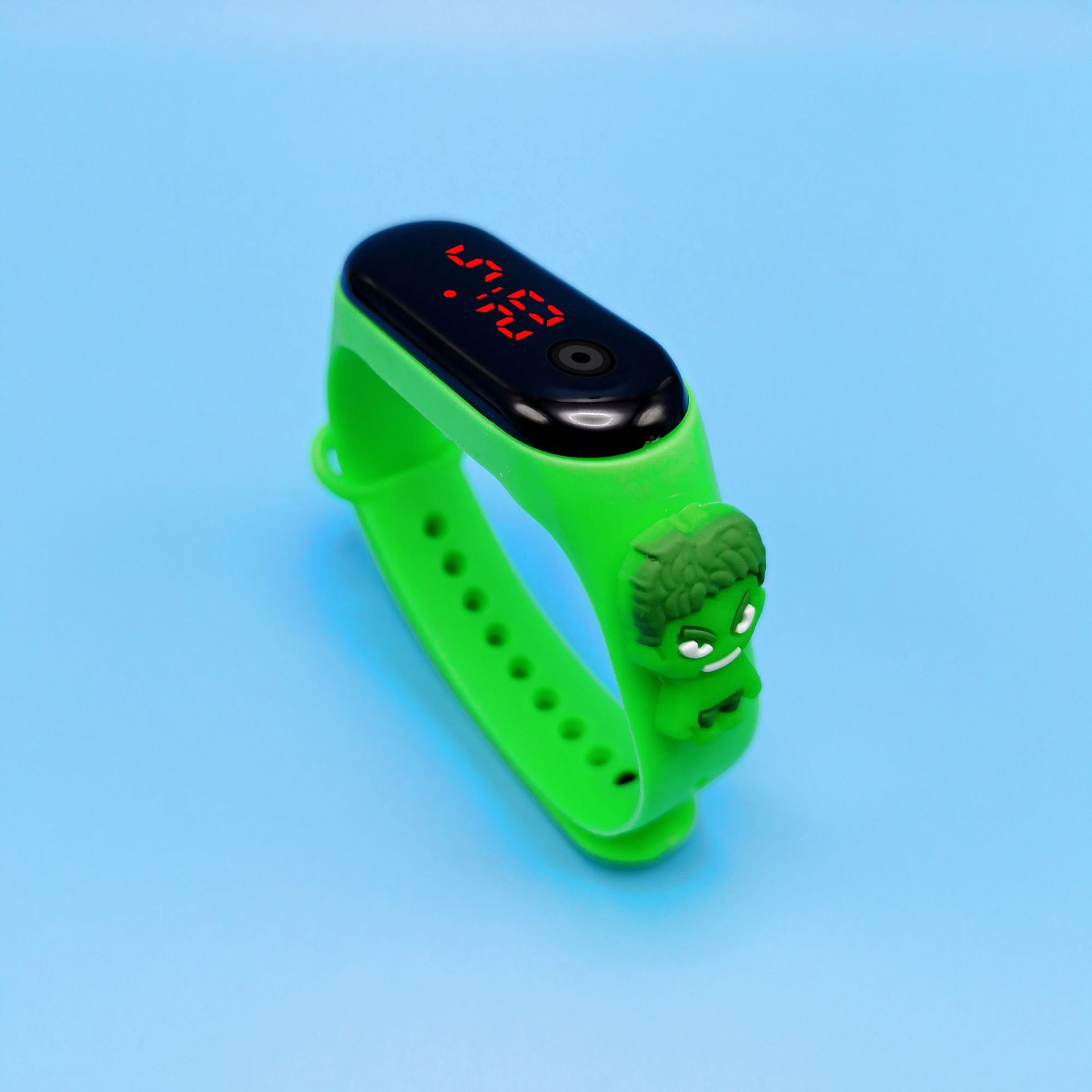 En stock al por mayor M3 reloj de muñeca de luz roja led reloj electrónico creativo estudiante plástico pulsera de dibujos animados niños reloj deportivo