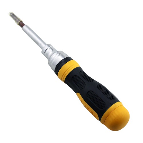 19-in-1 multifunctional ratchet screwdriver set cross-shaped triangle plum blossom special-shaped universal screwdriver